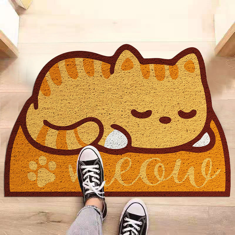 Cute Cartoon Animal Welcome Mat