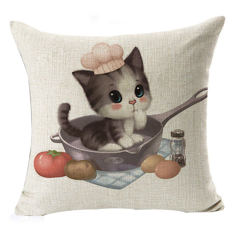 Funny Cat Cushion Cases