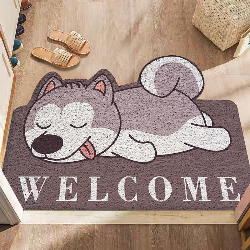 Cute Cartoon Animal Welcome Mat