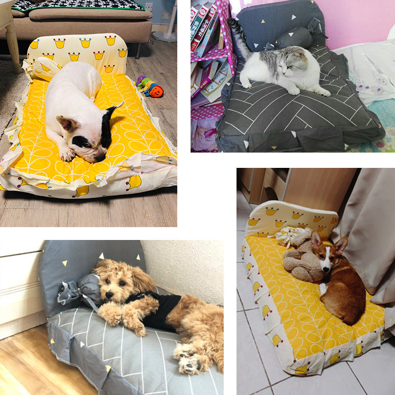 Snuggle Paws Cozy Soft Pet Bed