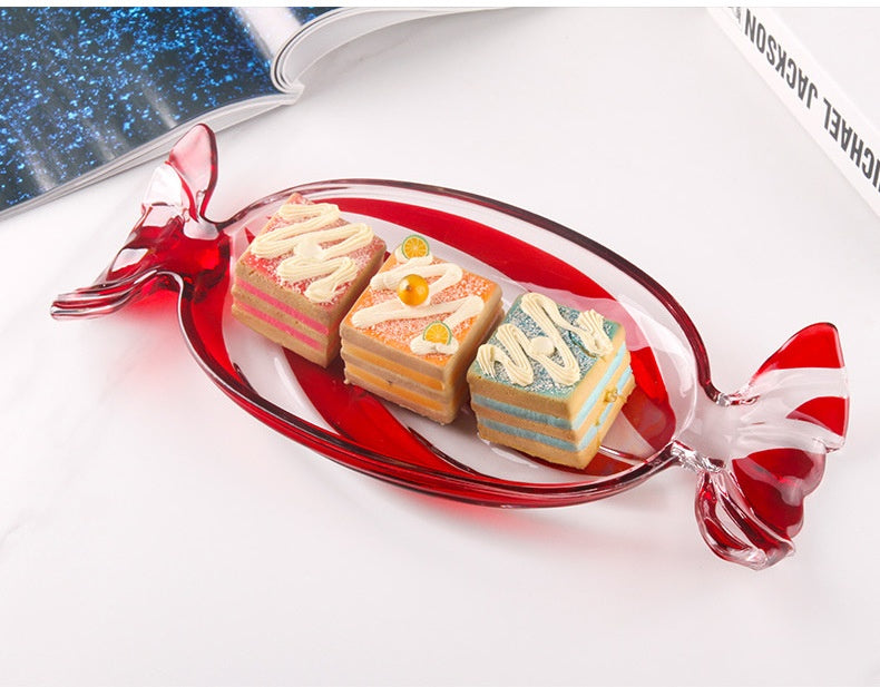 Sweet Cravings: Crystal Glass Dessert Plate