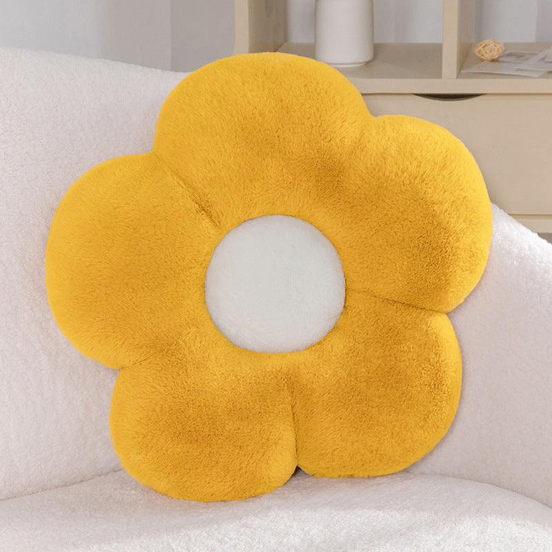 Blooming Comfort: Flower Plush Cushion