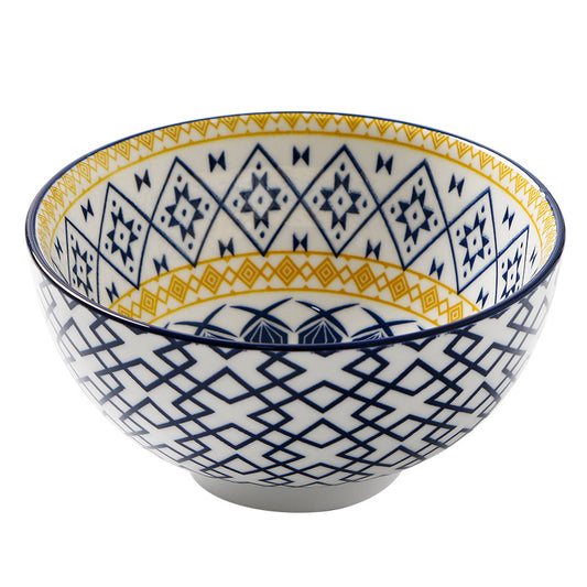 Printed Patterned Ceramic Tableware