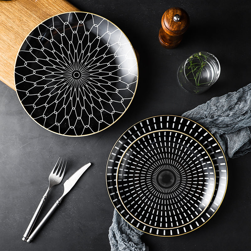 Monochrome Deco: Art Deco Inspired Tableware