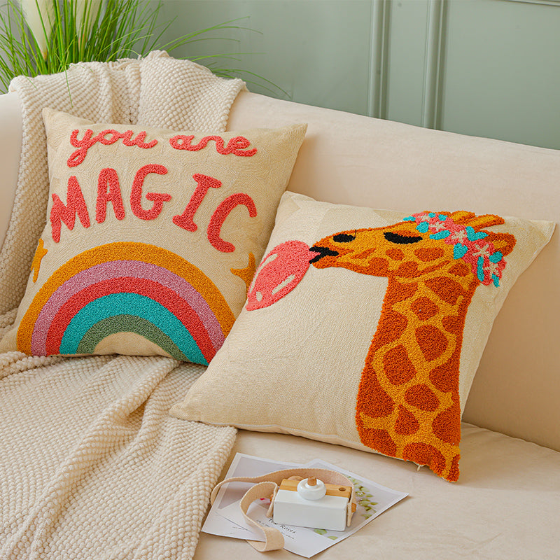 Enchanted Comfort: 'Magic Sofa Cushion Case