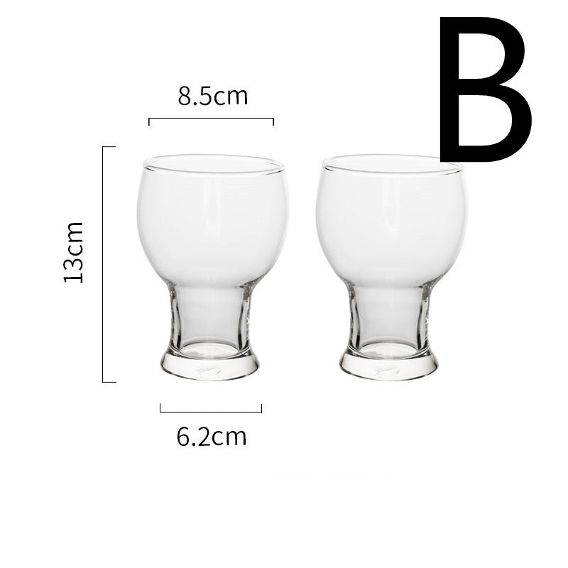 Glass Wine Glasses Goblet Large Capacity