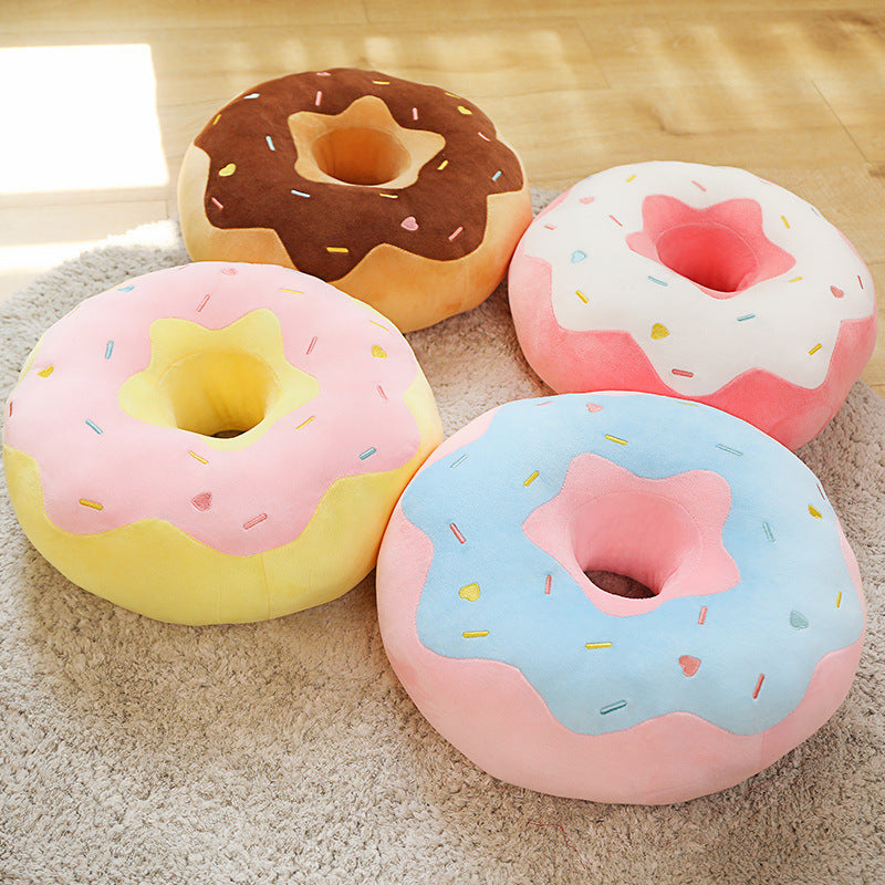 Sweet Treat Donut Plush Cushions