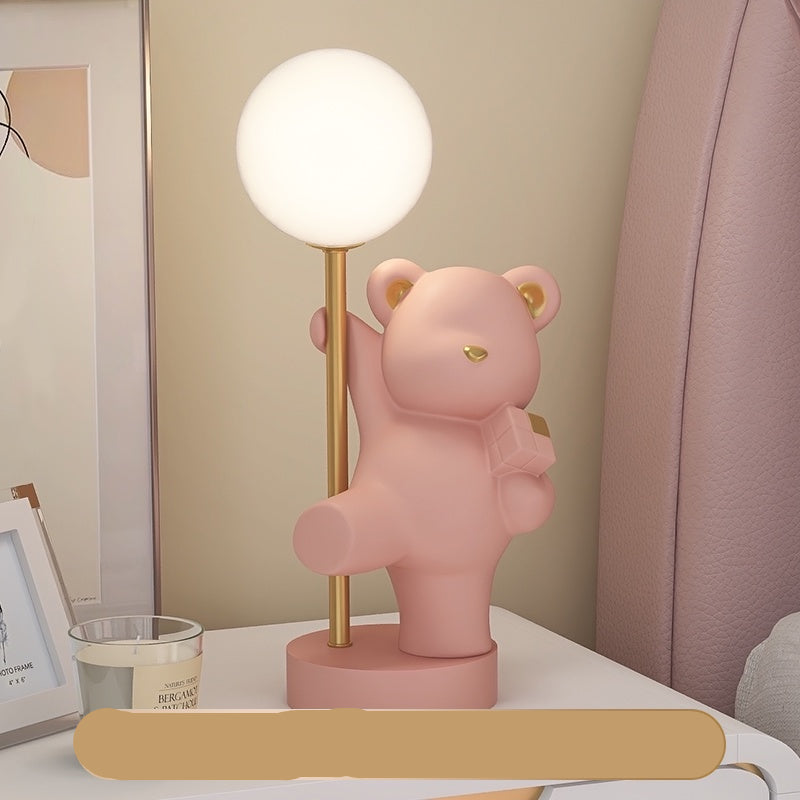 Bear Hug Glow: Cute Bear Decoration Table Lamp