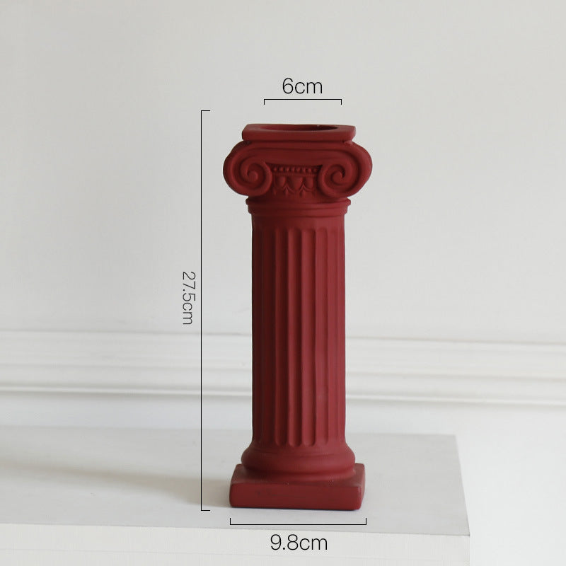 Ancient Greek Column Candle Holder