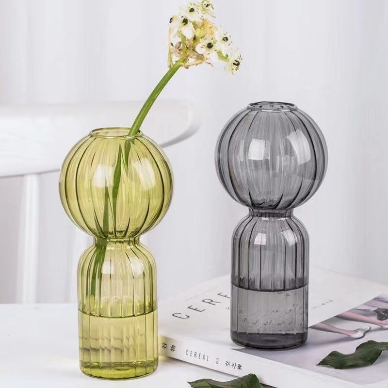 Coloured Glass Vase