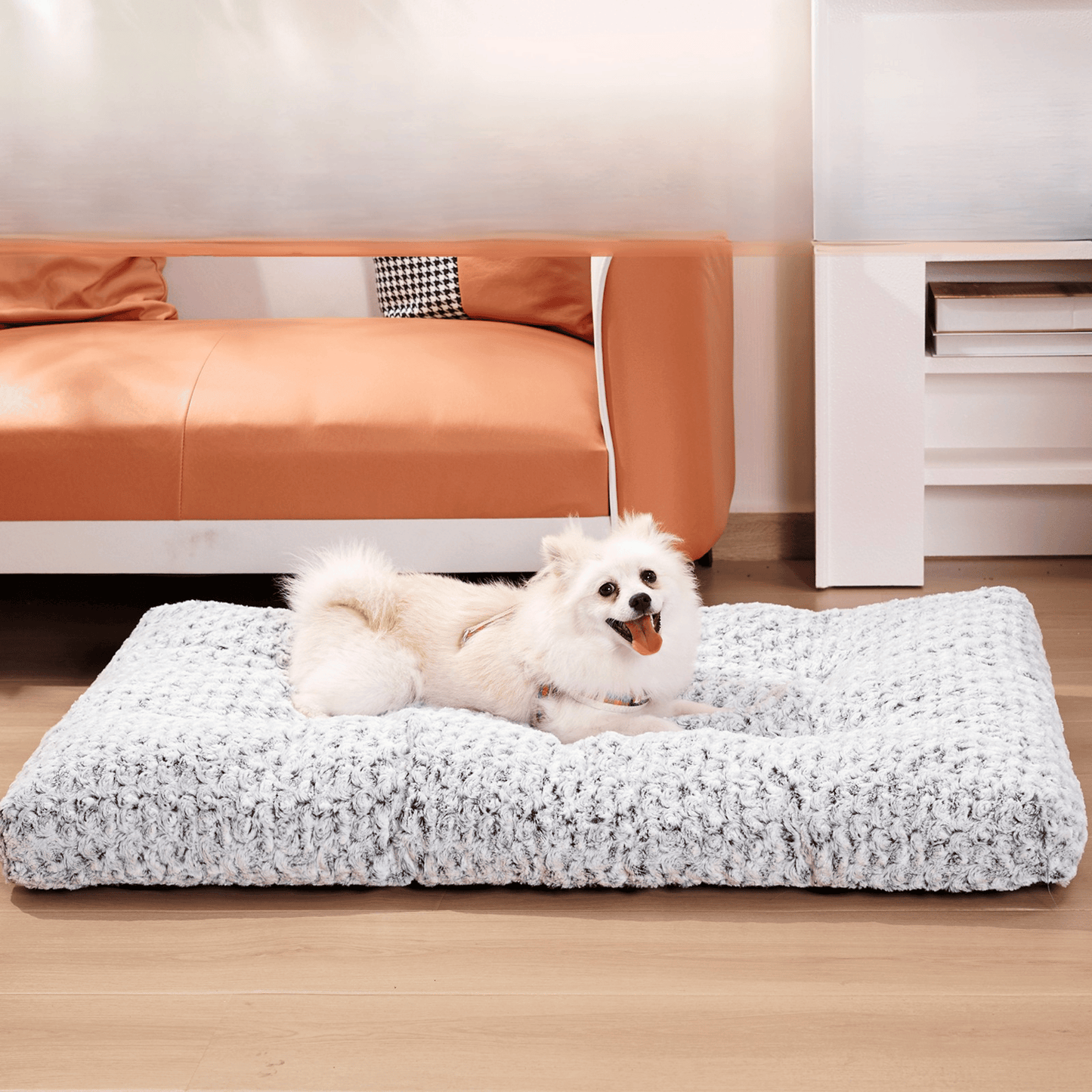 Velvet Paws Plush Pet Bed