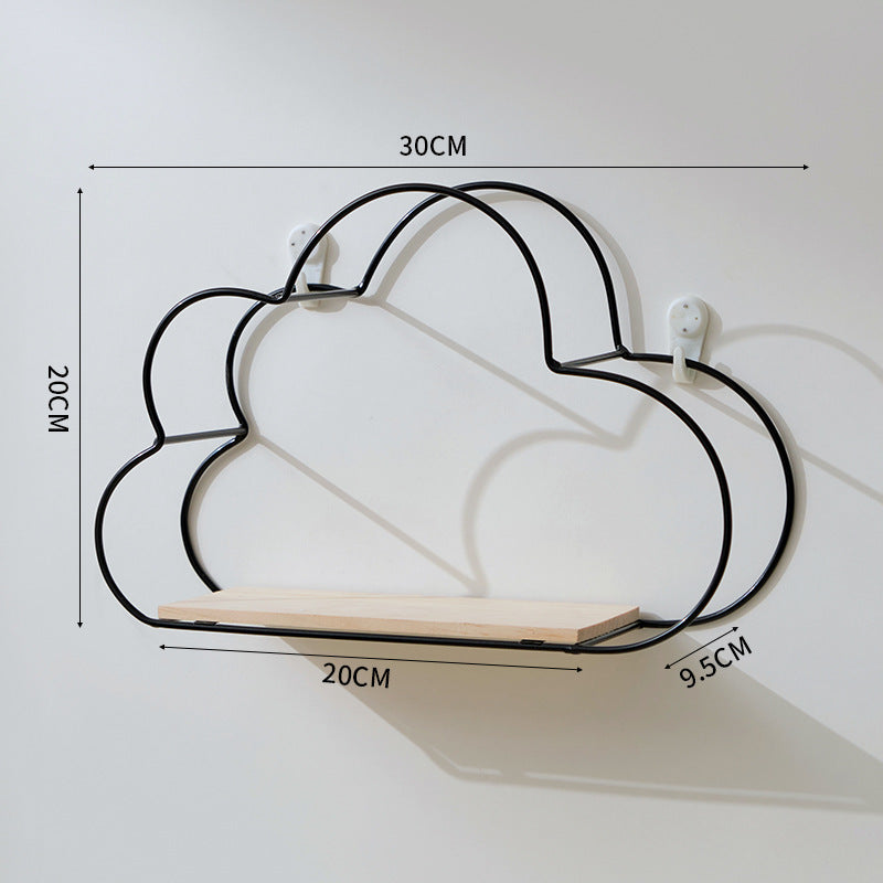 Cloud Haven: Decorative Cloud Shaped Shelf