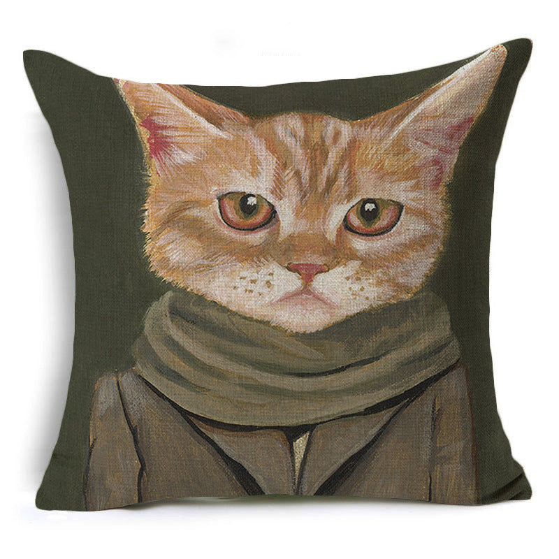 Funny Cat Cushion Cases