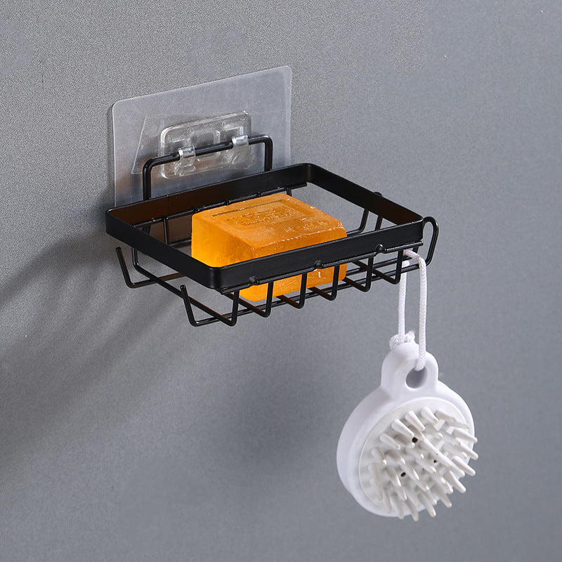 Midnight Organiser: Black Shower Storage Caddy