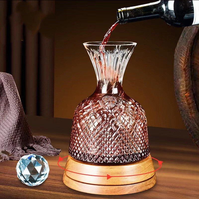 Harmony Bell: Crystal Glass Decanter