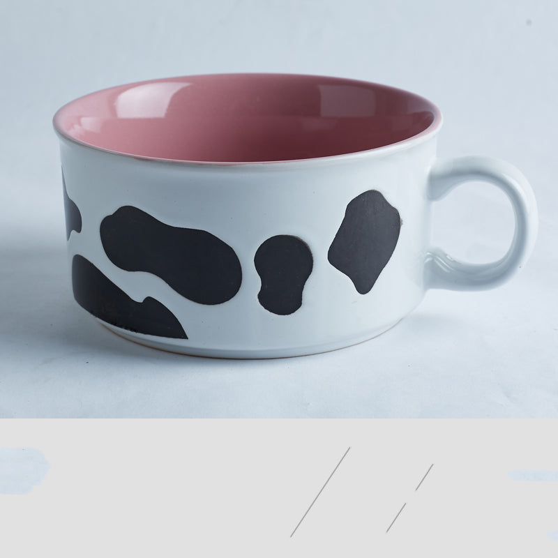 Quirky Oversized Ceramic Cup and Bowl Set