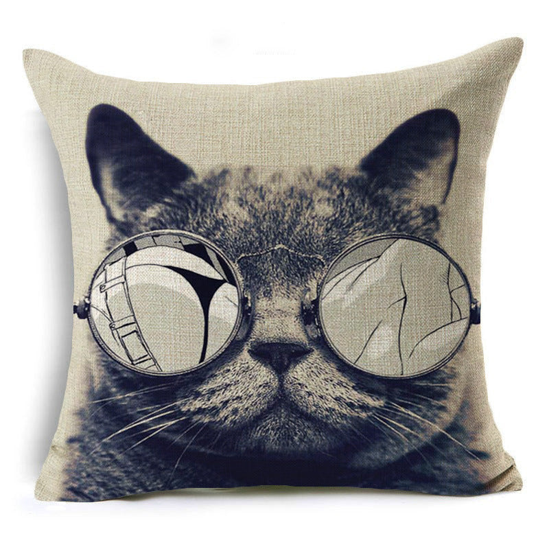 Funny Cat Cushion Cases