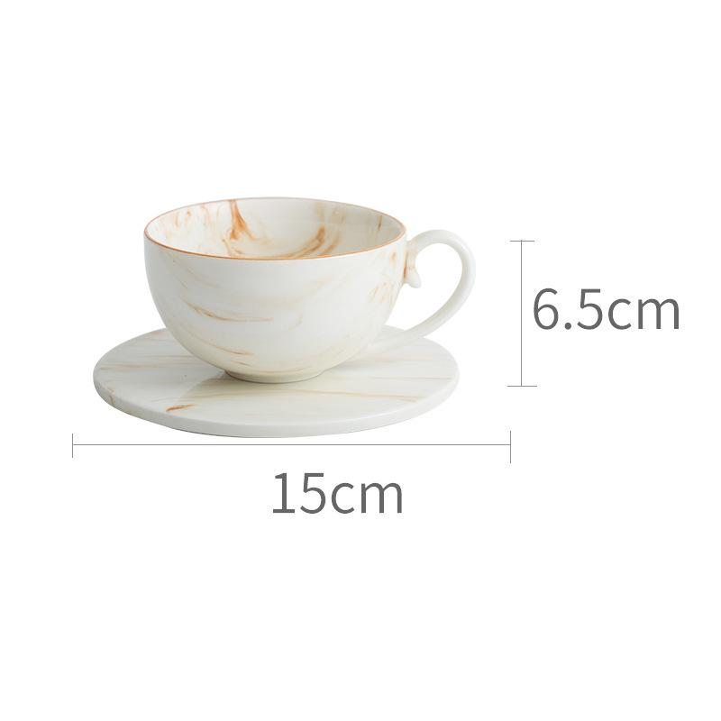 Earthen Elegance Marbled Ceramic Dinnerware