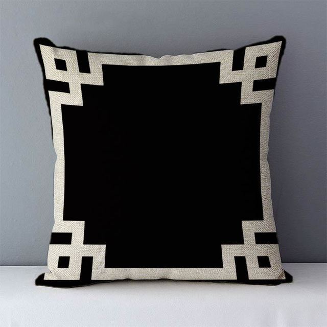 Geo Chic: Geometric Abstract Pillow Case Collection