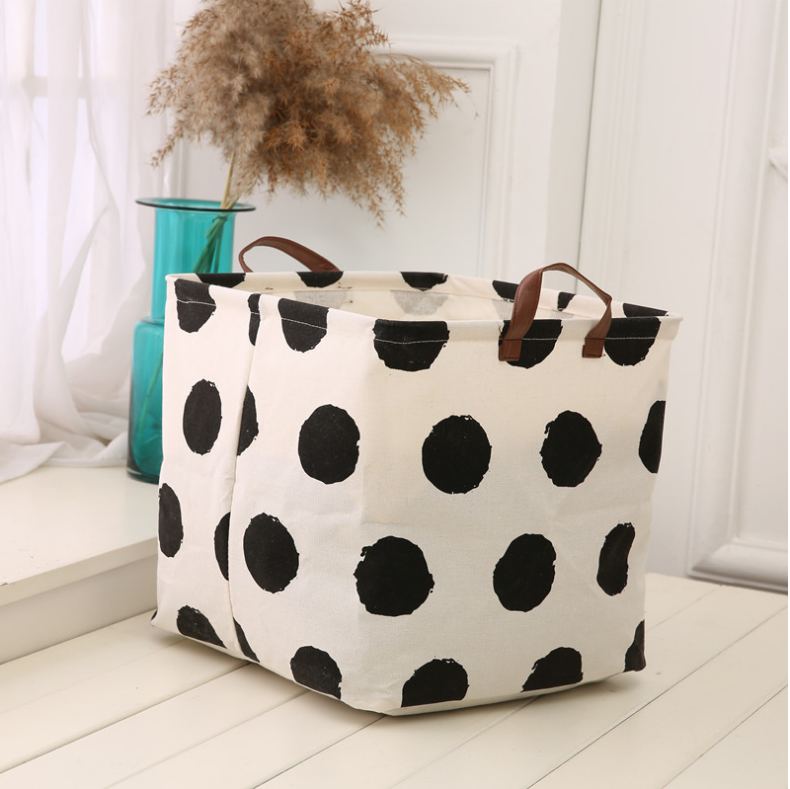 Monochrome Soft Storage Baskets