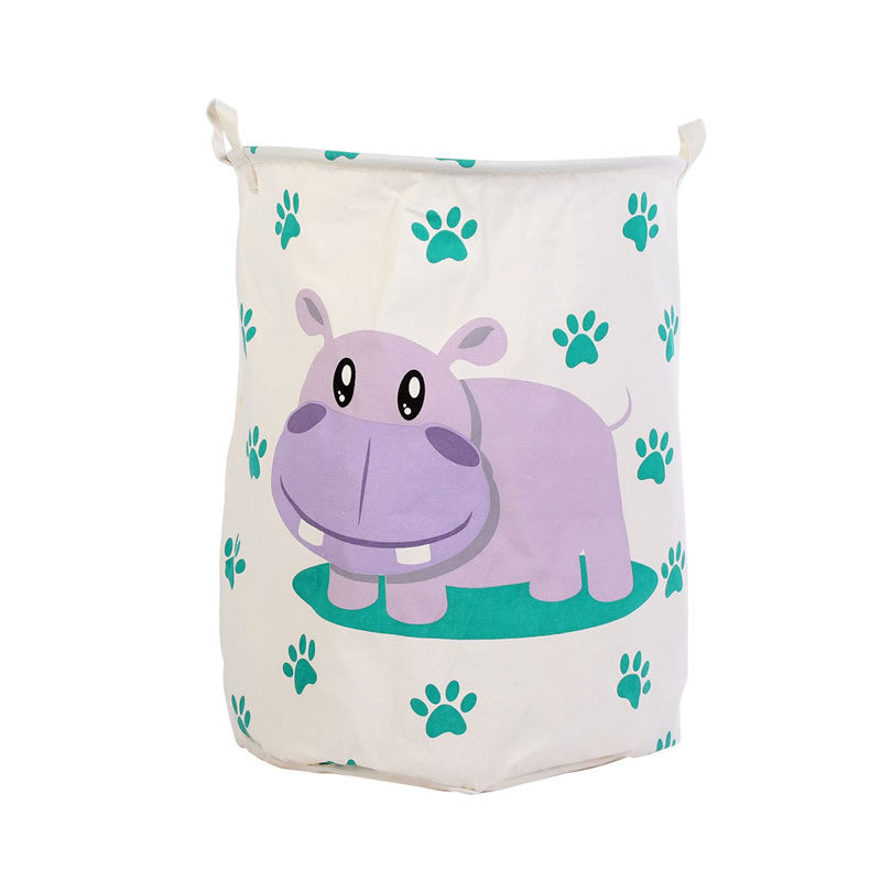 Animal Kingdom: Kid's Cartoon Laundry Basket