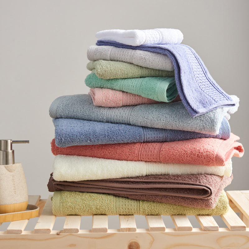 Pure Square Minimalist Cotton Towel Set