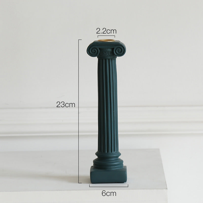 Ancient Greek Column Candle Holder