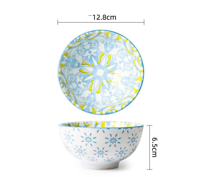 Printed Patterned Ceramic Tableware