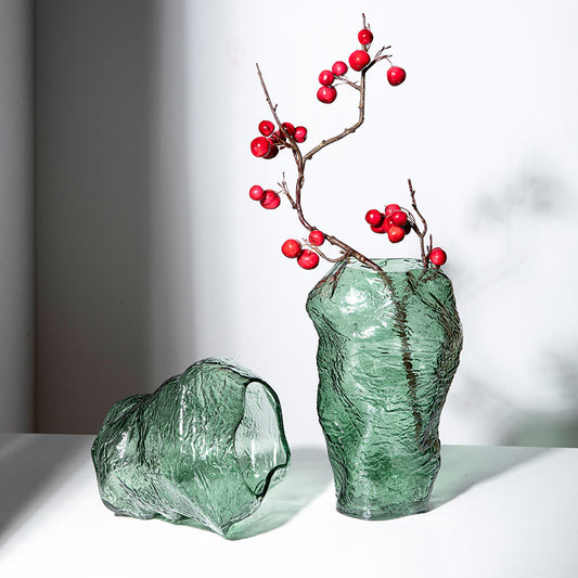 European Elegance: Creative Glass Vase Home Decoration