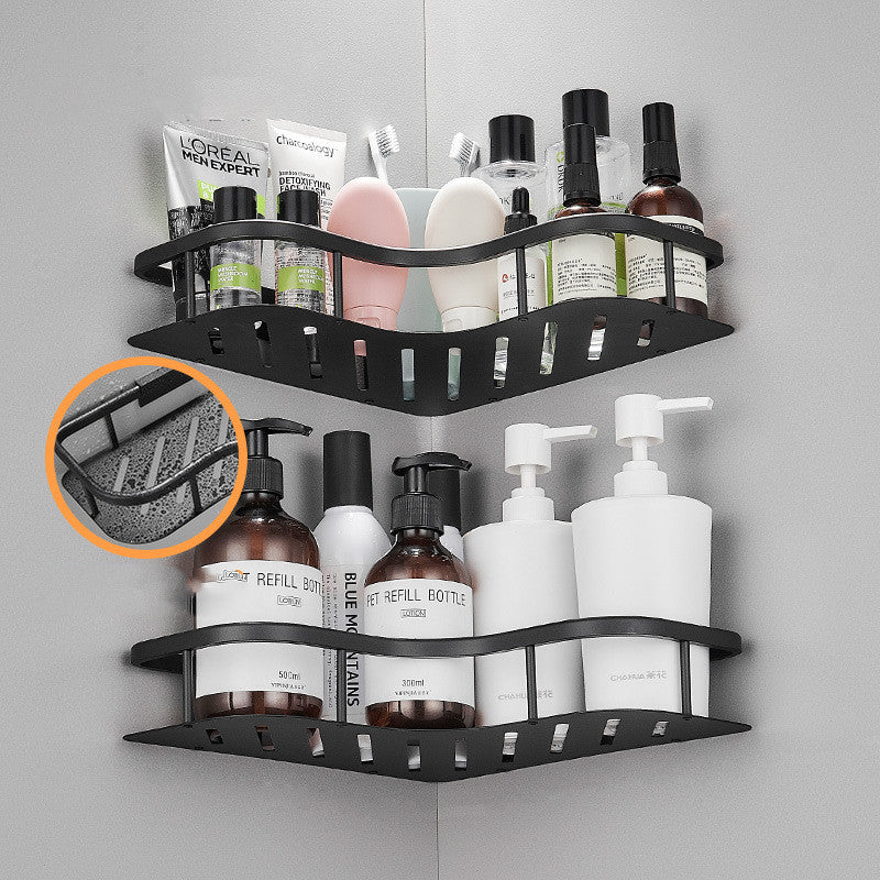 Triangular Corner Bathroom Shelves