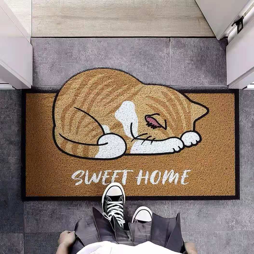 Cute Cartoon Animal Welcome Mat