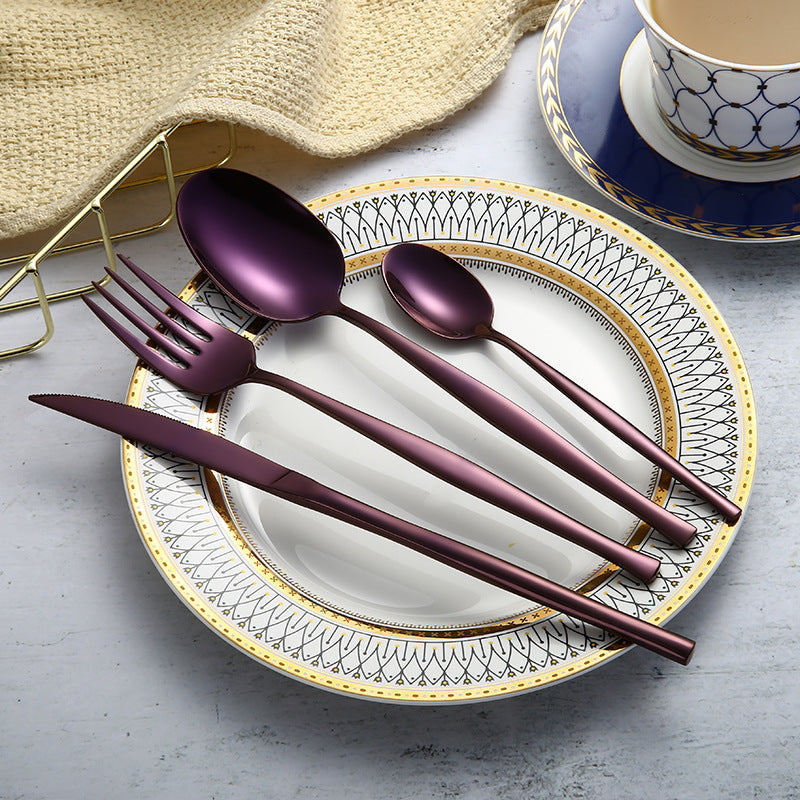 Vibrant Stainless Steel Cutlery Set