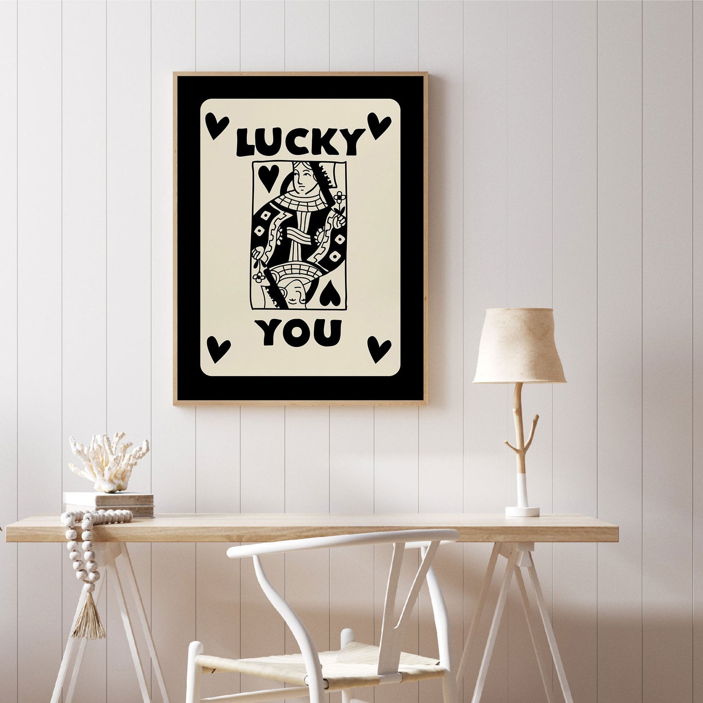 Feeling Lucky: Playing Card Wall Art