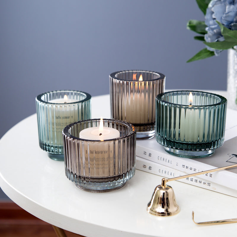 Elegant Glass Tealight Holder