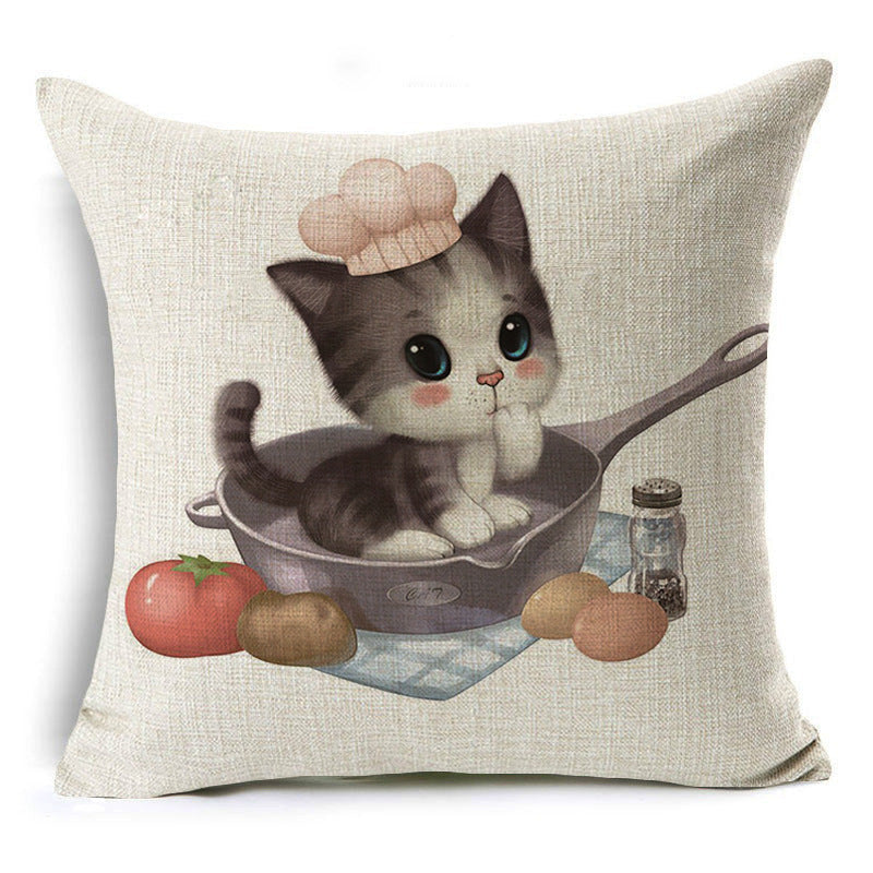 Funny Cat Cushion Cases