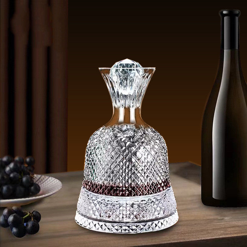 Harmony Bell: Crystal Glass Decanter