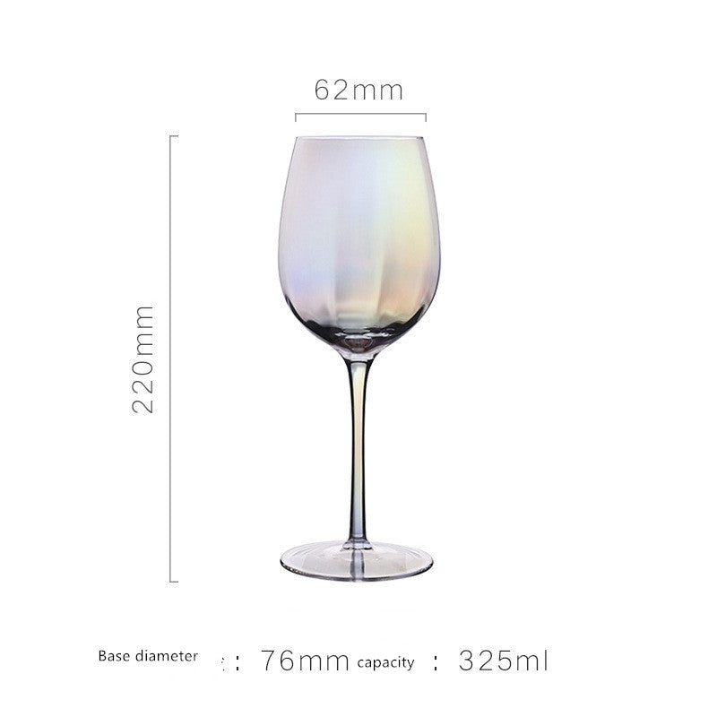 Opulent Aura: Colourful Champagne Glass Set