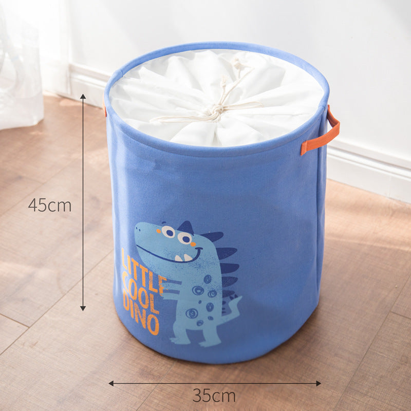 Cartoon Cubby: Children's Laundry Basket