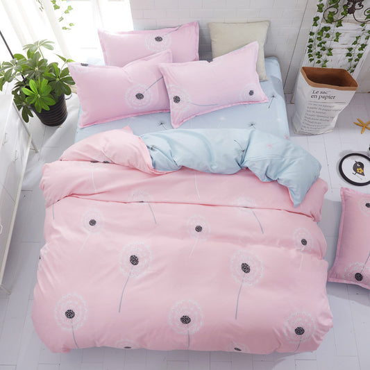 Blossom Breeze: Flower Themed Bedding Set