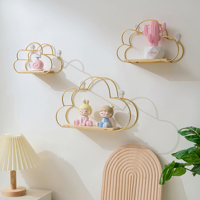 Cloud Haven: Decorative Cloud Shaped Shelf