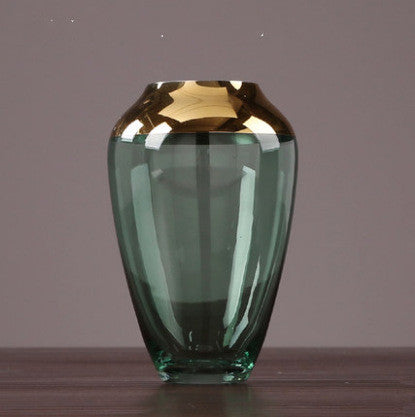 Smoky Haze Glass Vase