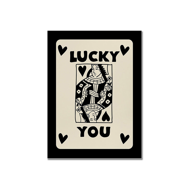 Feeling Lucky: Playing Card Wall Art