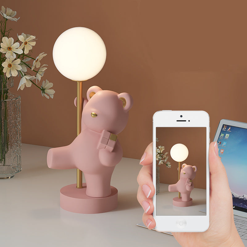 Bear Hug Glow: Cute Bear Decoration Table Lamp