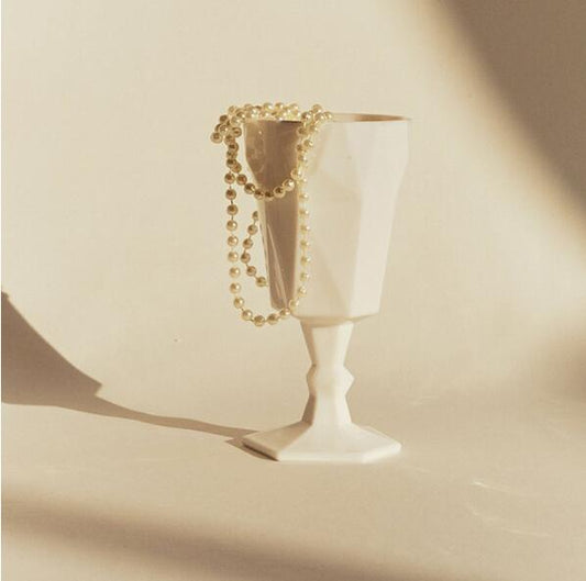 White Jade Wine Glass