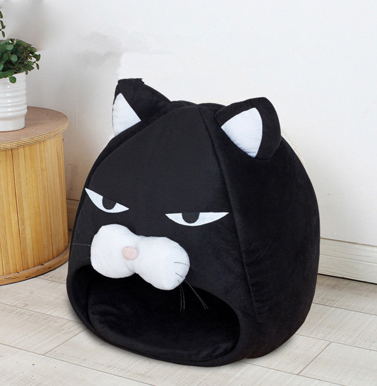 Purrfect Haven: Cat Nest Bed