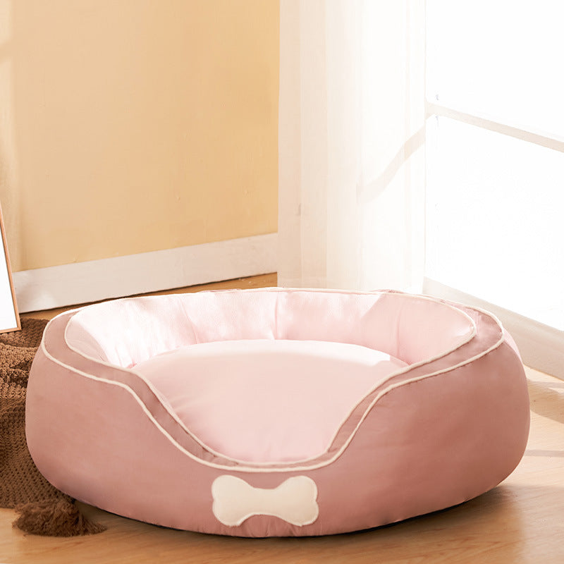 Bone Rest Deluxe Dog Bed