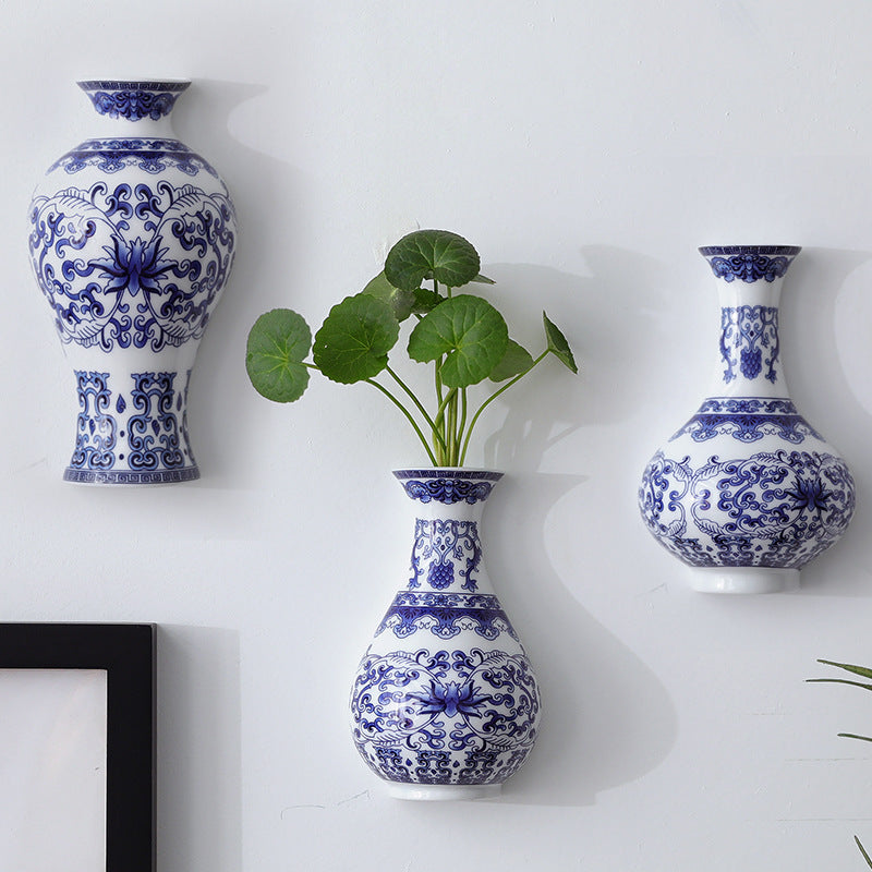 Ceramic Wall-Mounted Vase