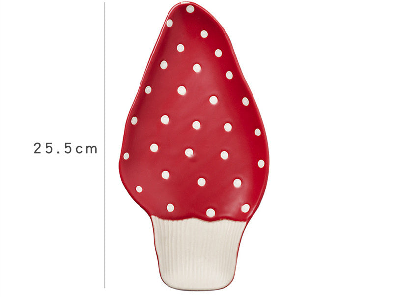 Scarlet Shroom: Red Mushroom Tableware