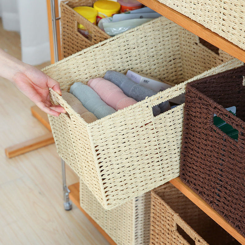 Straw Storage Box For Household Storage