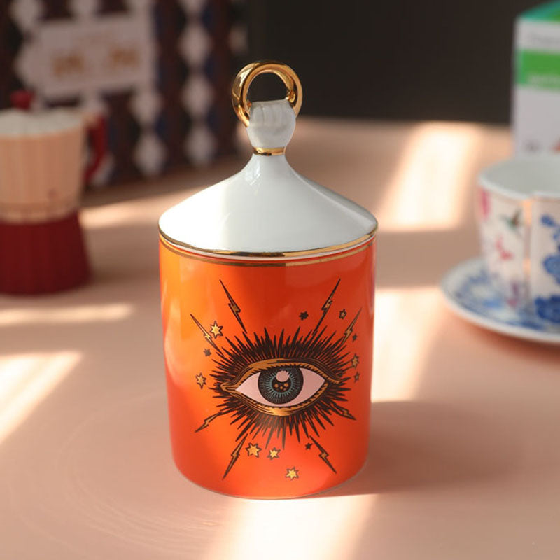 Big Eyes Storage Jar